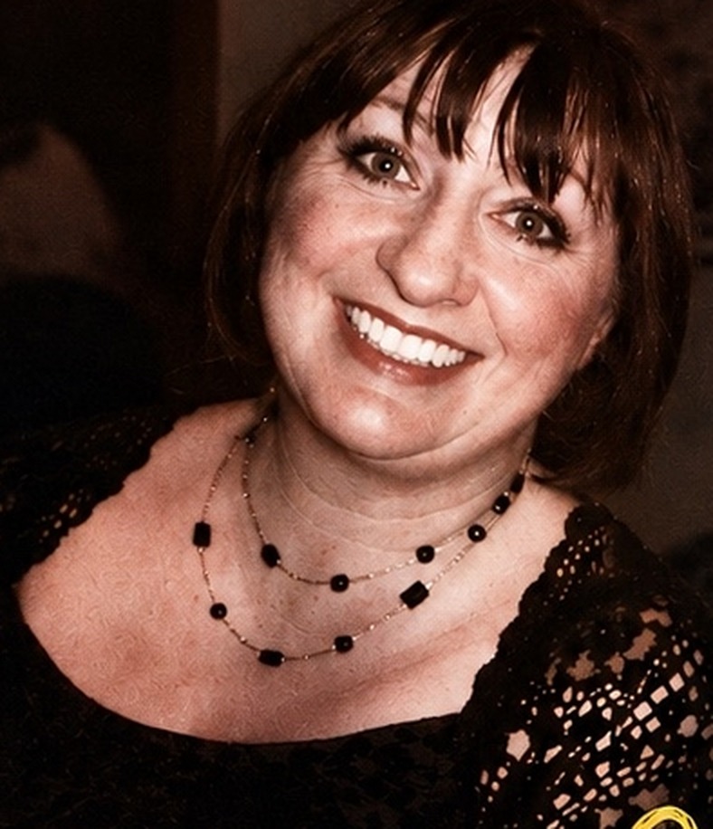 A portrait of Tamsin's mum, Sarah.